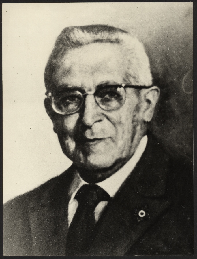 Retrato de Manuel Massotti Escuder, director del Orfeón Murciano Fernández Caballero entre 1936 y 1937